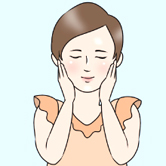 肌の表面を綺麗に